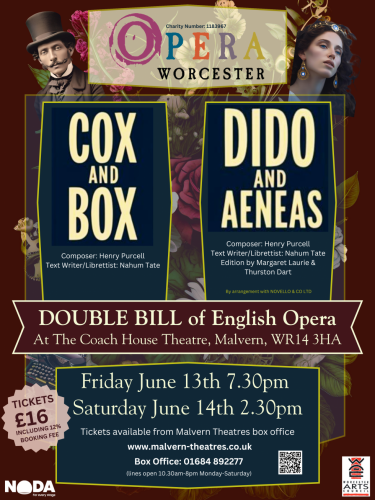 Dido & Aeneas with Cox & Box